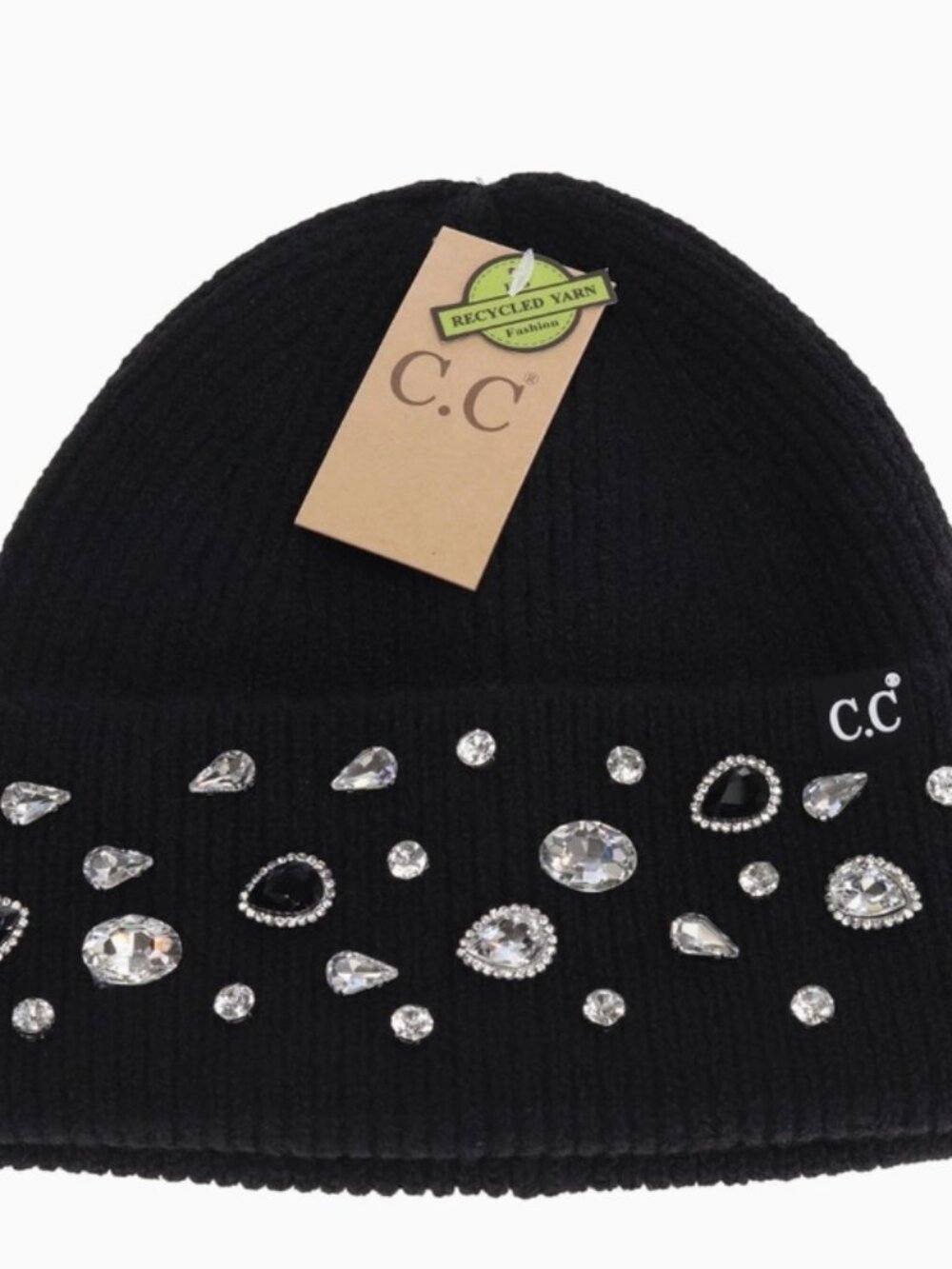 C.C bling beanie black